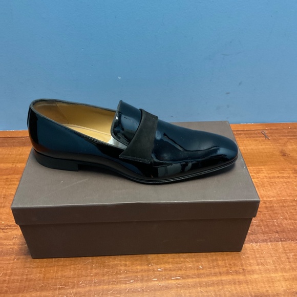 Paul Stuart Patent Leather Tuxedo Shoes